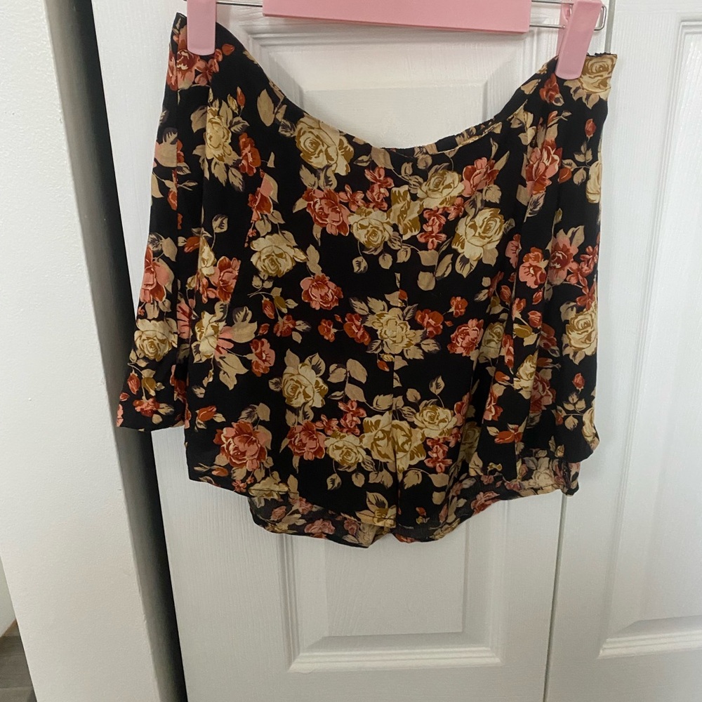 Altar'd State Floral Print Shorts